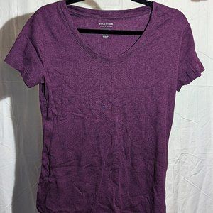 Sonoma Life & Style Women's T-Shirt, Eggplant Purple, Medium